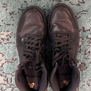 Air Jordan 1 Retro Black Gum Nike Men's Black Sneakers